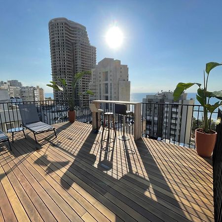 Roof Top 3 Floors Netanya Bagian luar foto