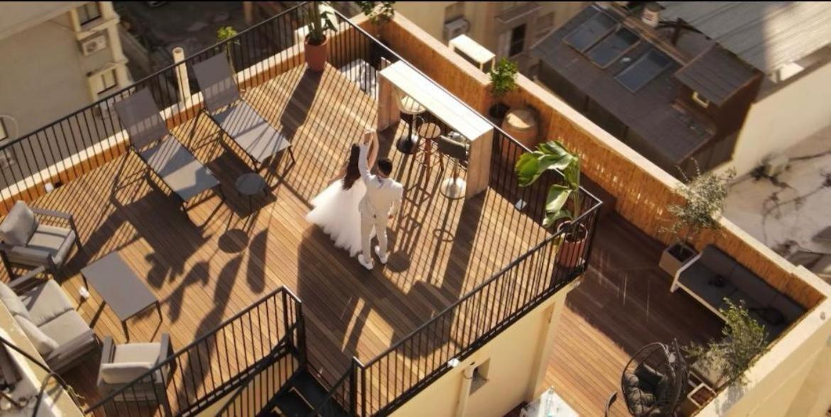 Roof Top 3 Floors Netanya Bagian luar foto