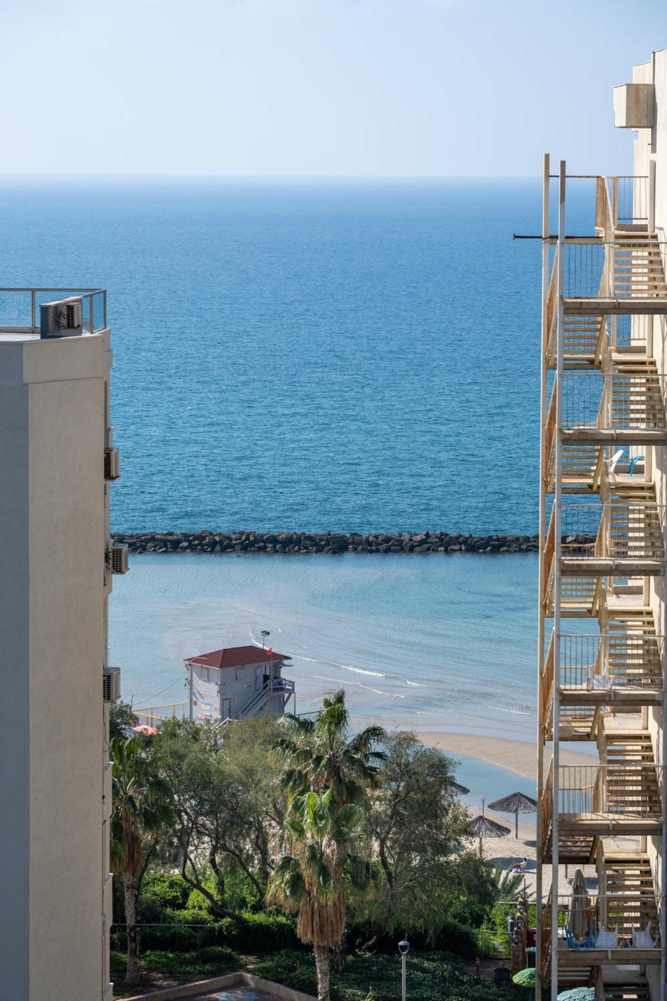 Roof Top 3 Floors Netanya Bagian luar foto