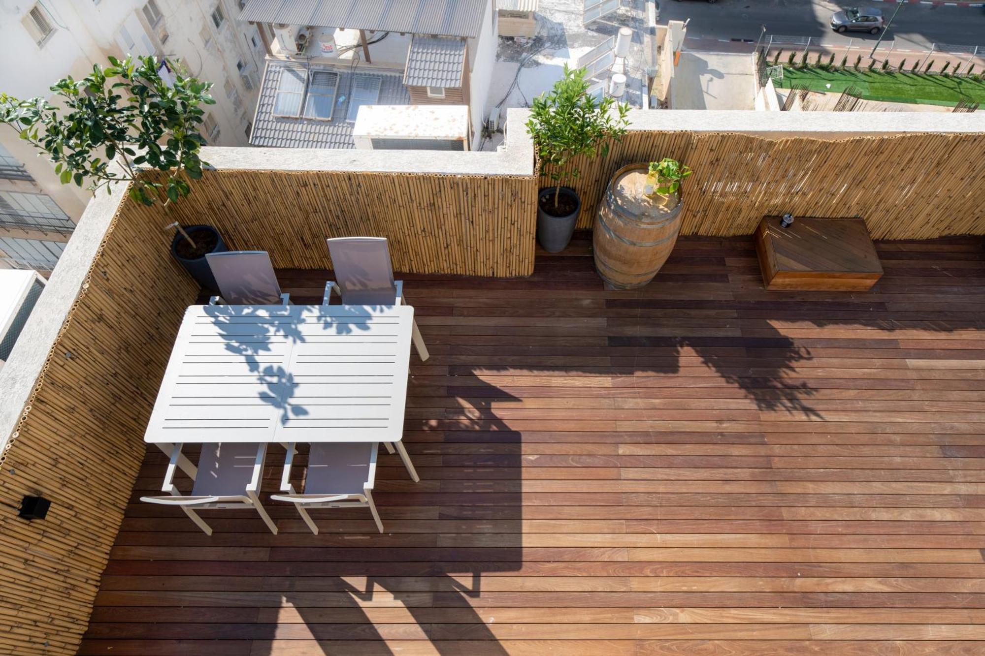 Roof Top 3 Floors Netanya Bagian luar foto