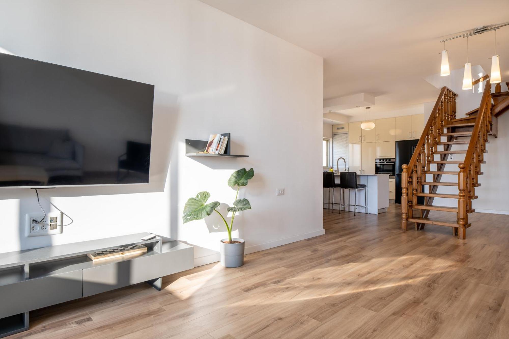 Roof Top 3 Floors Netanya Bagian luar foto