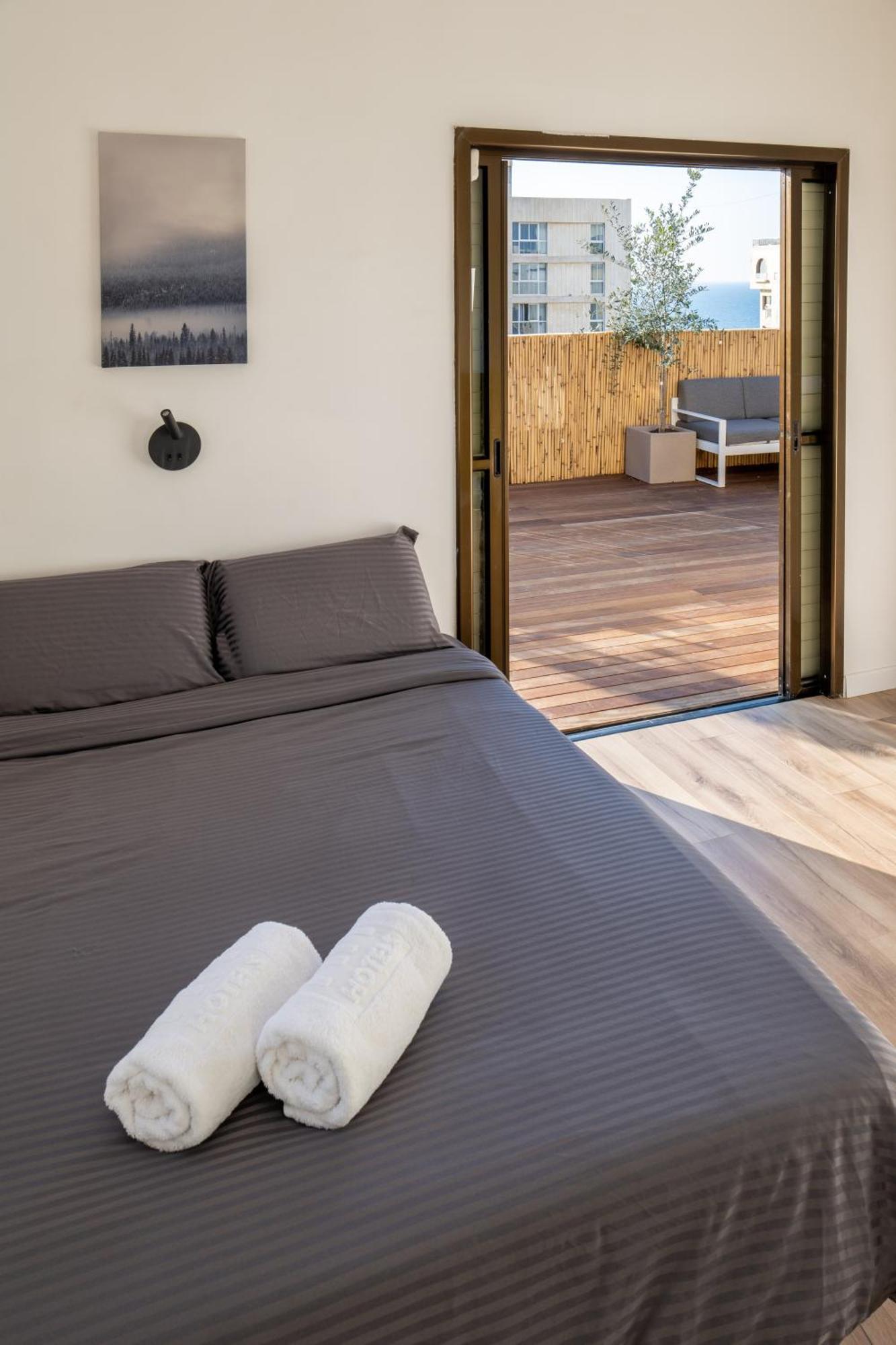 Roof Top 3 Floors Netanya Bagian luar foto