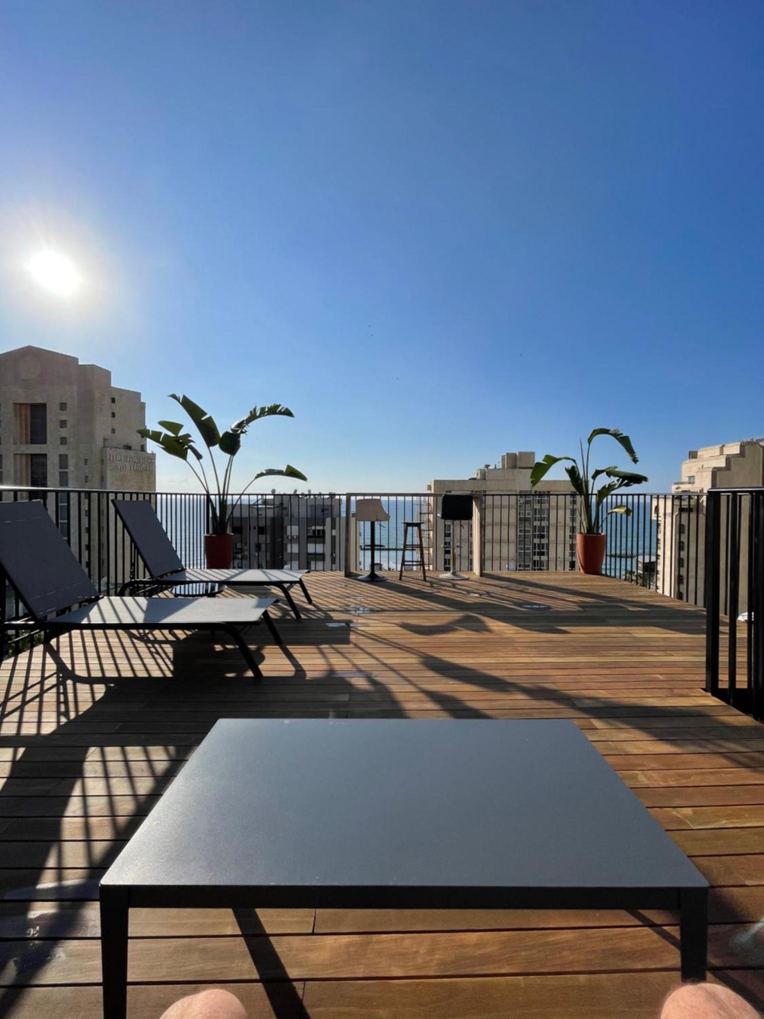 Roof Top 3 Floors Netanya Bagian luar foto